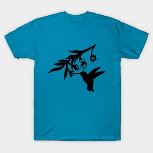 Hummingbird and Flowers T-Shirt